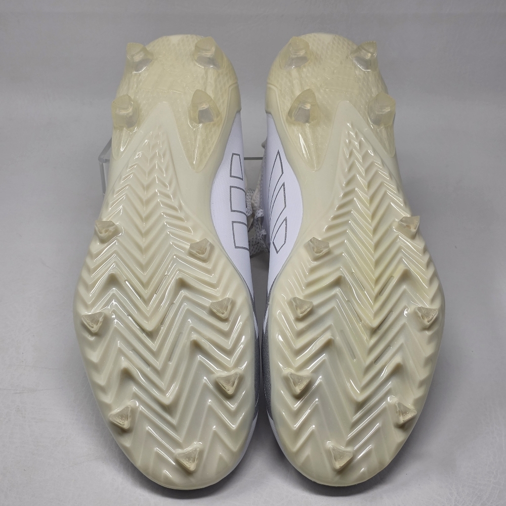 Adidas Adizero Electric 1 II Football Cleats White Silver IF1914 Men's Size 16 - Picture 6 of 12